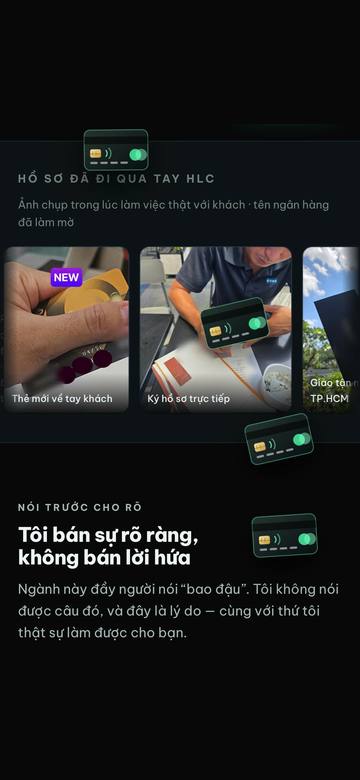 Website Tài chính nhanh HLC